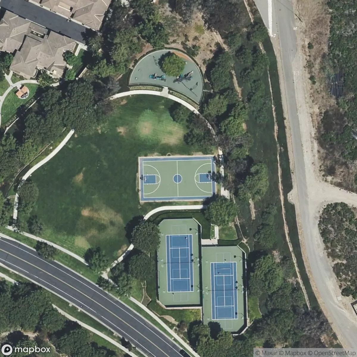 San Joaquin Hills Basketball Court