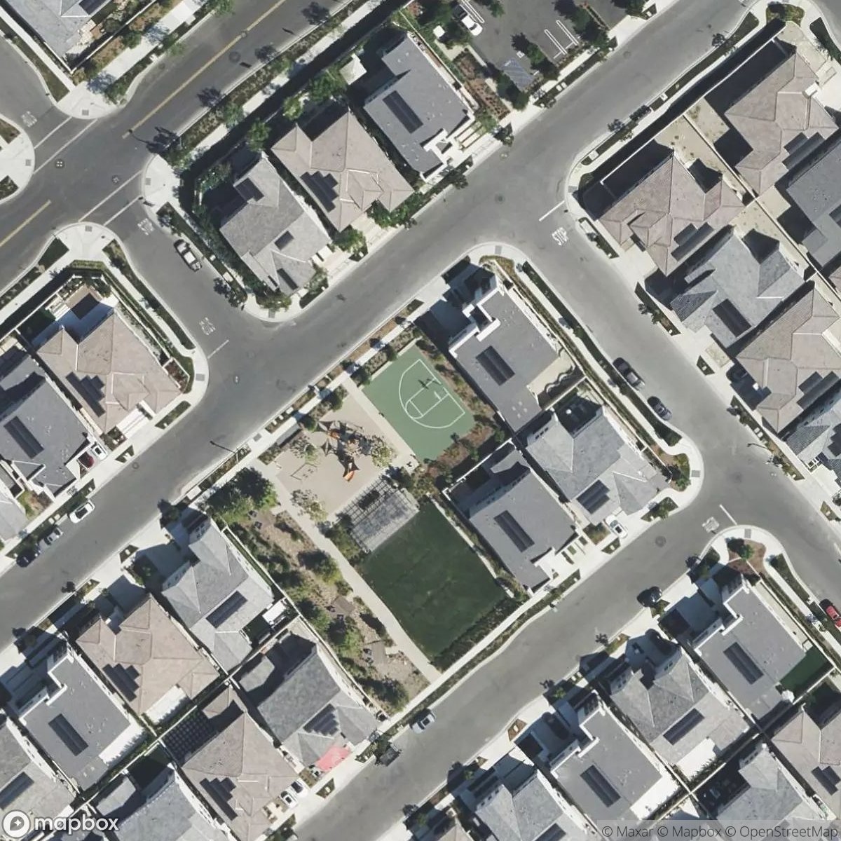 Evergreen Way Basketball Court