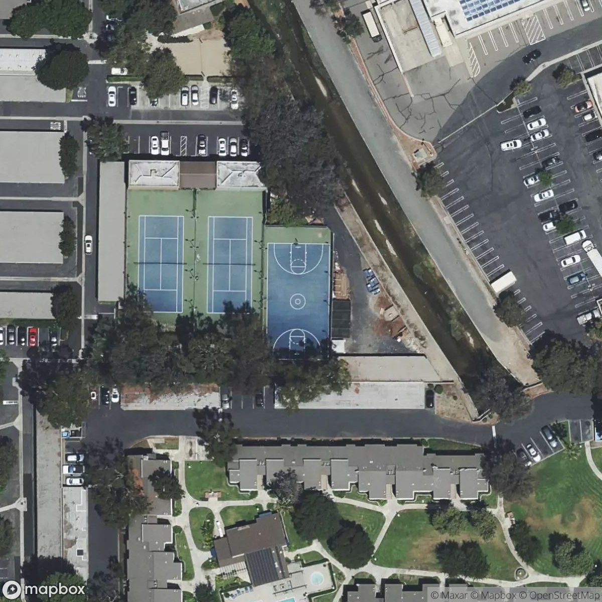 South Plaza Drive Basketball Court