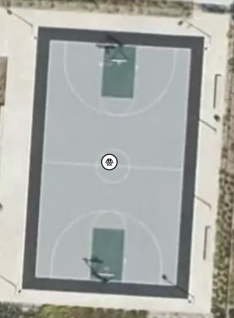 Orange County Great Park Basketball Court